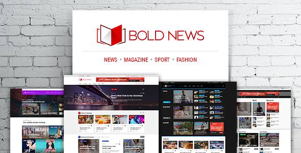 Bold News - 杂志新闻报纸WordPress主题