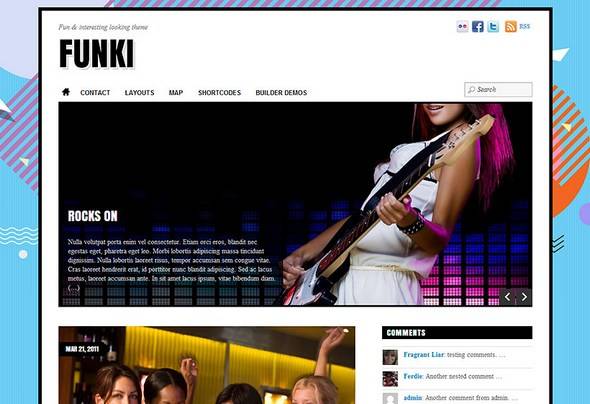 Funki - 时髦响应式WordPress主题