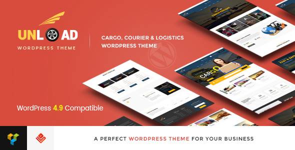 unload - 仓库和运输WordPress主题
