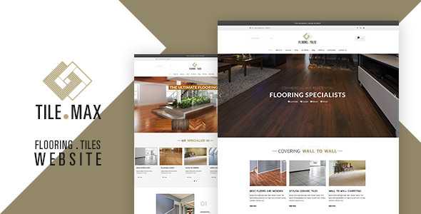 Tile Max- 瓷砖和地板WP主题