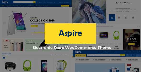 Aspire - 电子商店WooCommerce WordPress主题