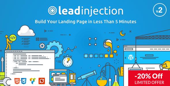 Leadinjection - WordPress着陆页主题