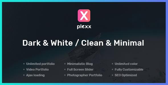 Plexx - 代理和工作室投资组合和视频画廊主题