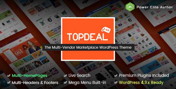 TopDeal - 多用途商店WordPress主题