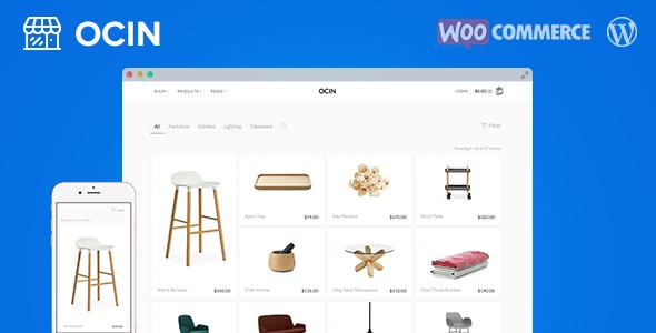 Ocin - 响应WordPress的WooCommerce主题