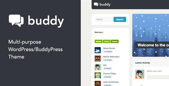 buddy - 多用途WordPress / BuddyPress主题