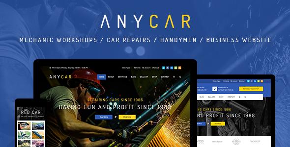 AnyCar- 汽车经销商WordPress主题