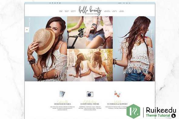 Hello Beauty - WordPress创世纪主题