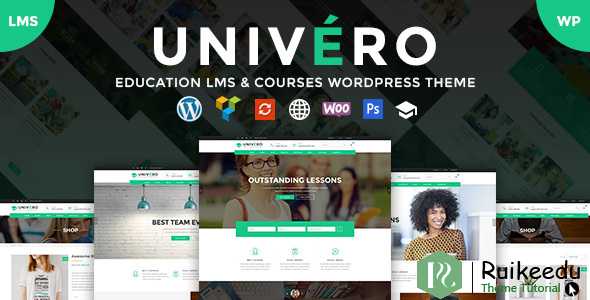 Univero - 教育LMS&课程WordPress主题