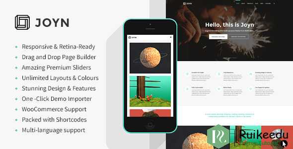JOYN - 创意多用途WordPress主题