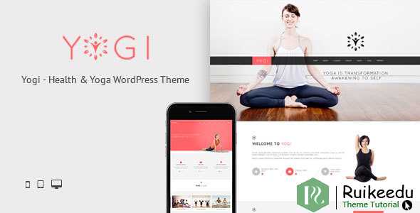 yogi - 健康美容和瑜伽WordPress主题