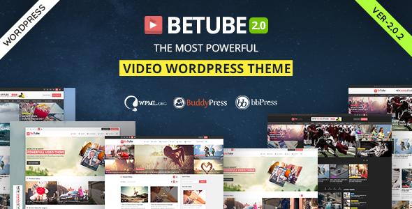 Betube - 视频WordPress主题