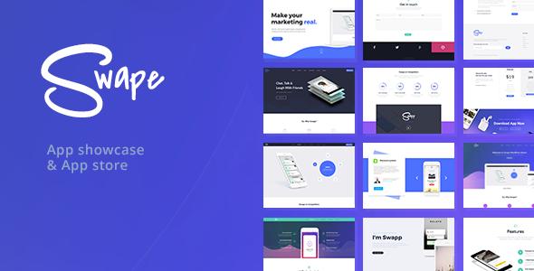 Swape - App Showcase&App Store主题