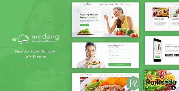 Madang - 健康食品交付营养WordPress主题