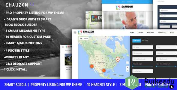 Ehauzon - WordPress主题房地产列表