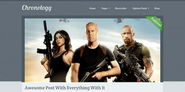 Chronology - 时间线风格的WordPress主题