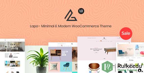 Lapa - 最小和现代的WooCommerce主题