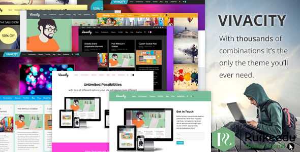 Vivacity - 多用途响应式主题