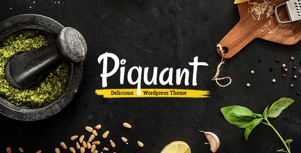 Piquant - 餐厅,酒吧和咖啡厅主题