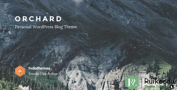 Orchard- 个人WordPress博客主题