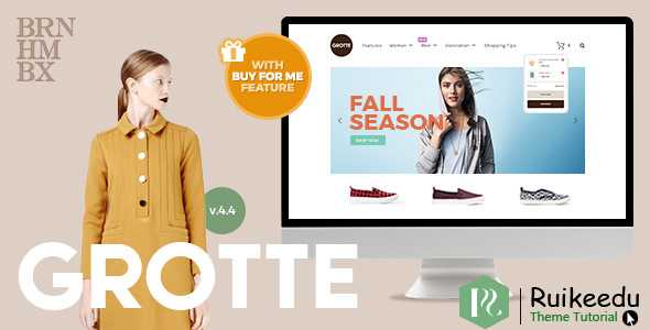 Grotte 一个专门的WooCommerce主题