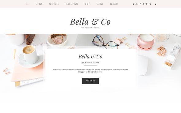 The Bella -一款女性化WordPress主题