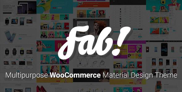 FAB!-WooCommerce WordPress主题
