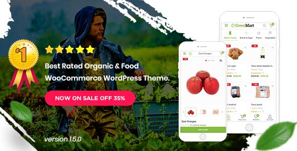 GREENMART - 有机与食物WOOCOMMERCE WORDPRESS主题