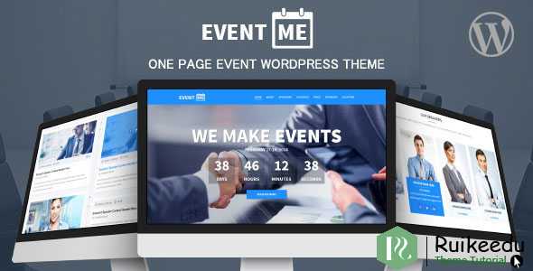 EventMe - 事件登陆Wordpress主题