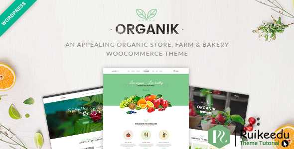 Organik - 一个有吸引力的有机商店