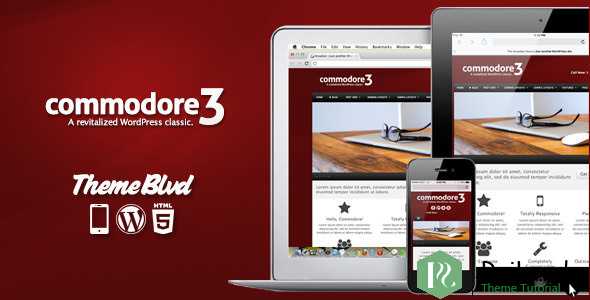 Commodore - 响应式WordPress主题