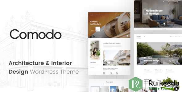 Comodo - 建筑和室内设计WordPress主题