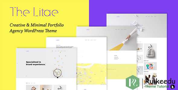 The Litae - 创意和最小投资组合WordPress主题