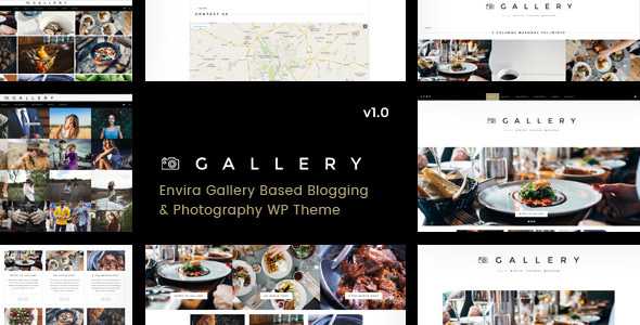 Gallery- Blogging&Envira Gallery WordPress主题