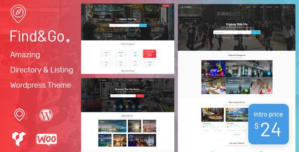 Findgo - 目录和列表WordPress主题