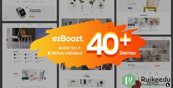 ezBoozt - 所有功能于一身的WooCommerce WordPress主题