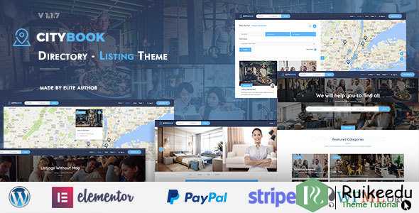 CityBook目录和列表WordPress主题