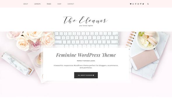 Eleanor - 女性WordPress主题