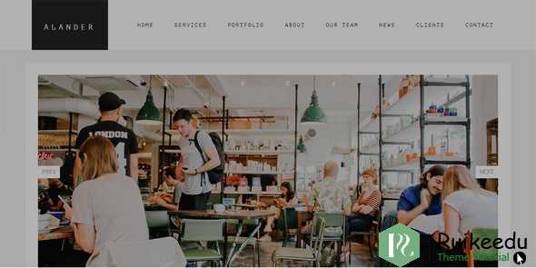 Avander- WordPress主题