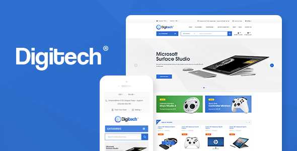 Digitech - WooCommerce WordPress的技术主题
