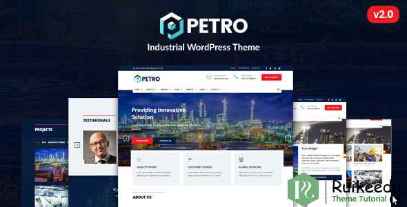 Petro - 工业WordPress主题