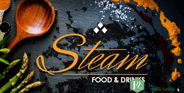 STEAM - 餐厅,酒吧和咖啡厅WordPress主题