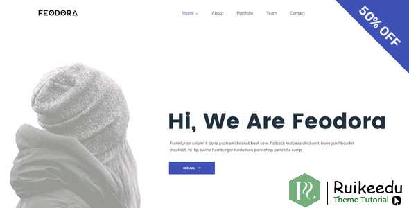 Feodora - 创意WordPress主题