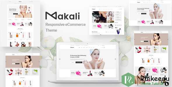 Makali - 化妆品和美容WordPress主题