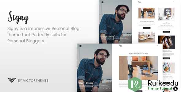 Signy - 个人博客WordPress主题