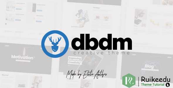 Dubidam - 创意多概念一页WordPress主题