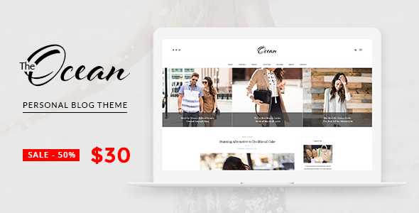 ocean - 精美的WordPress博客主题