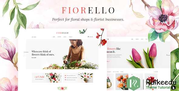 Fiorello - 花店和花店WooCommerce主题