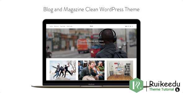 Bold - 博客和杂志清洁WordPress主题