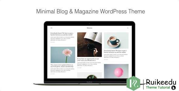 Maxima - 最小博客和杂志WordPress主题